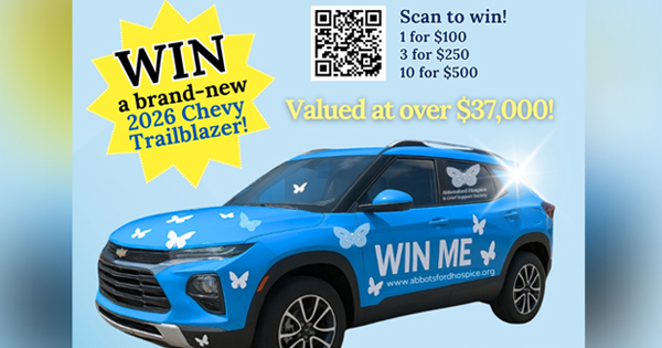 Paramore Car Raffle Order tickets for the 2026 Horsepower for Hospice Chevy Trailblazer Car ...